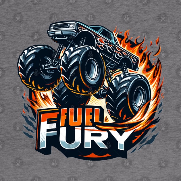 Monster Truck, Fuel Fury by Vehicles-Art